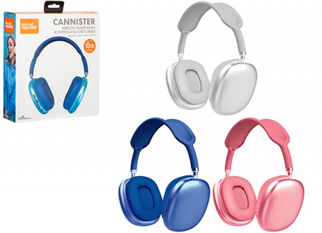 CUFFIE Wireless e Girevoli e Regolabili In scatola -3ass…x24